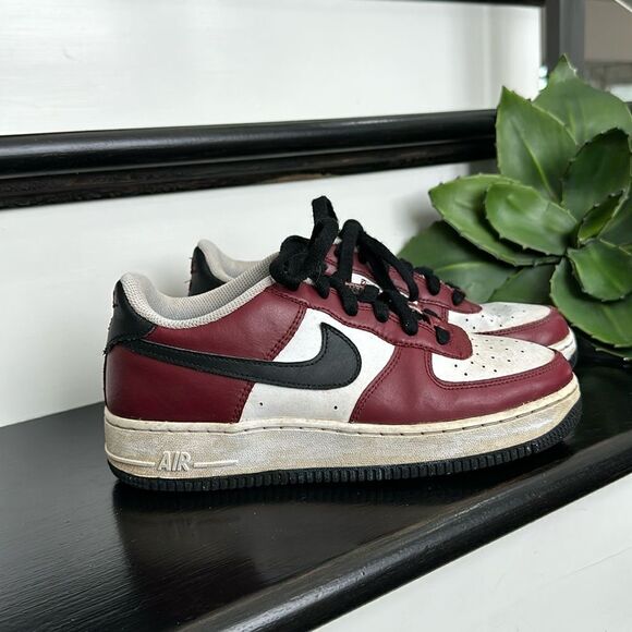 Nike Air Force 1 LV8 Team Red Black White women’s 8 men’s men’s and youth 6.5 - Picture 1 of 7